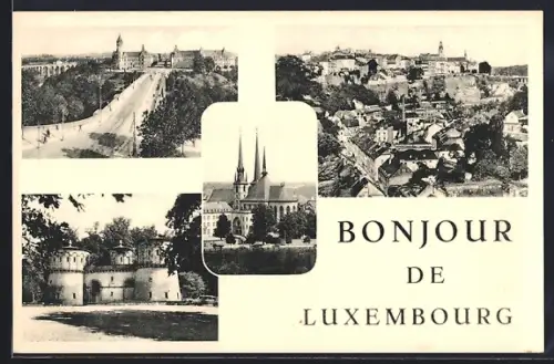 AK Luxembourg, Vue aérienne