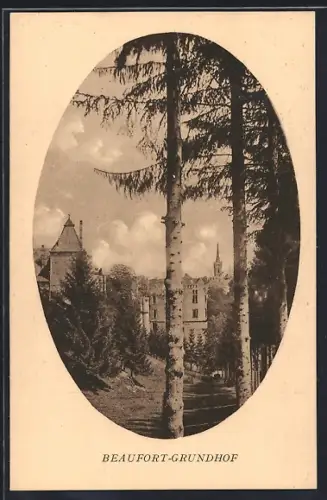 AK Luxemburg, Hôtel-Restaurant Grundhof de C. Brimer