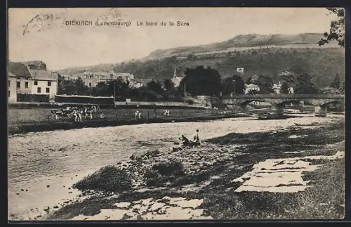 AK Diekirch /Luxembourg, Le bord de la Sûre
