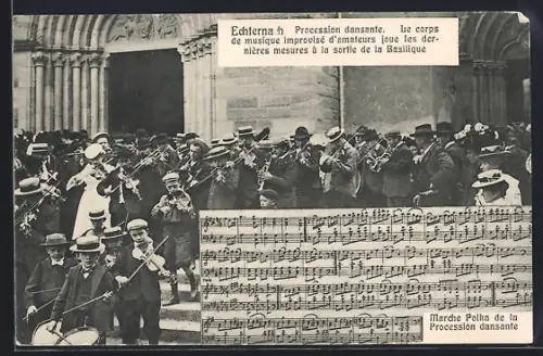 AK Echternach, Procession dansante & Marche Polka de la Procession dansante