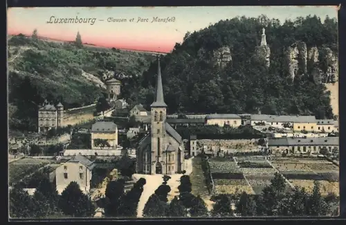 AK Luxembourg, Clausen et Parc Mansfeld