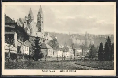 AK Clervaux, Eglise et château