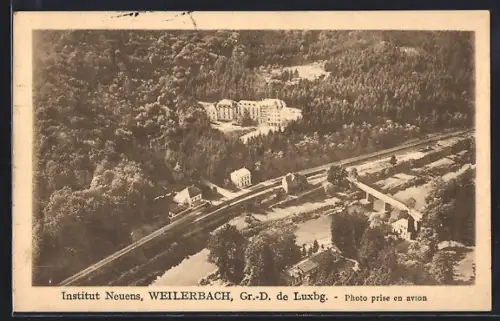 AK Weilerbach, Institut Neuens vom Flugzeug aus