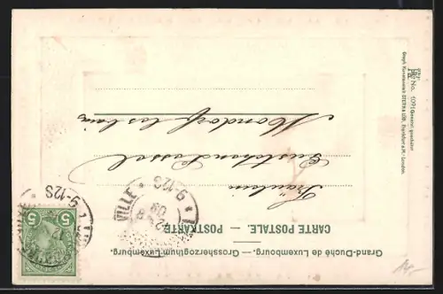 AK Luxemburg, Eingang zur Stadt im Passepartout