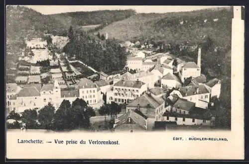 AK Larochette, Vue prise du Verlorenkost