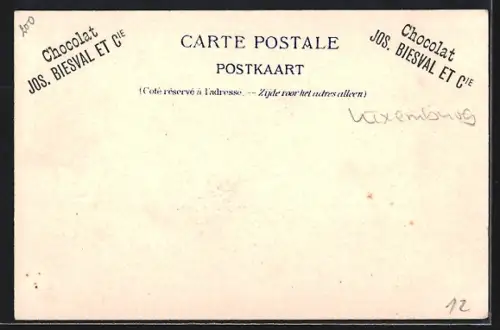 AK Larochette, Vue prise du Verlorenkost