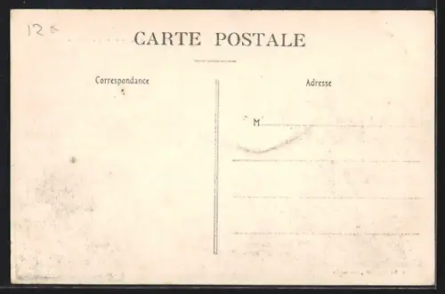 AK Givet, Inondation des 27-28 Février 1910, Le Quai et l`Église Notre-Dame