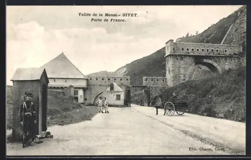 AK Givet, Porte de France dans la Vallée de la Meuse