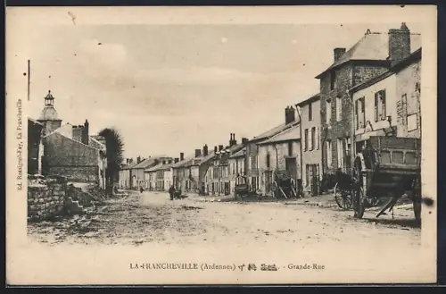 AK La Francheville /Ardennes, Grande-Rue