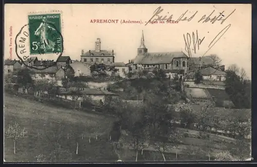 AK Apremont /Ardennes, Sous les Maies