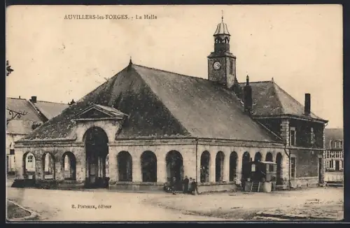 AK Auvillers-les-Forges, La Halle