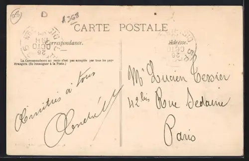 AK Vivier-au-Court, Villa des Roses, appartenant à M. Eugène Cannepin