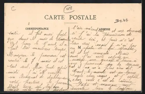 AK Vouziers, École et Pensionnat Jeanne d`Arc