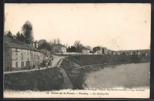AK Montey, Vallée de la Meuse, La Grimpette