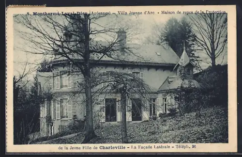 AK Monthermé-Laval-Dieu, Villa Jeanne d`Arc, Maison de repos de la Protection de la Jeune Fille de Charleville