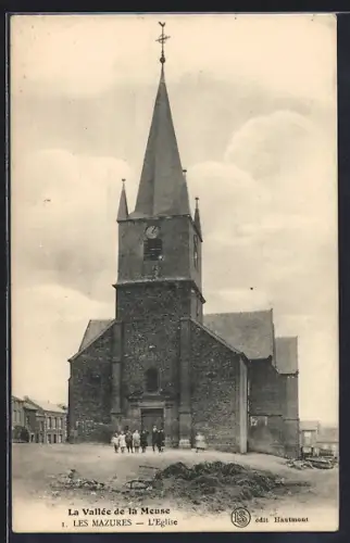 AK Les Mazures, L`Église de la Vallée de la Meuse
