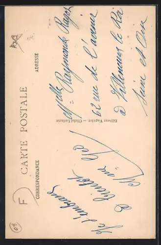 AK Neuflize /Ardennes, La route du Châtelet