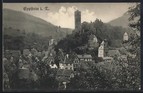 AK Eppstein i. T., Burg, Altstadt, Kirche