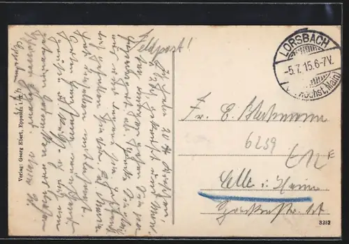 AK Eppstein i. T., Burg, Altstadt, Kirche