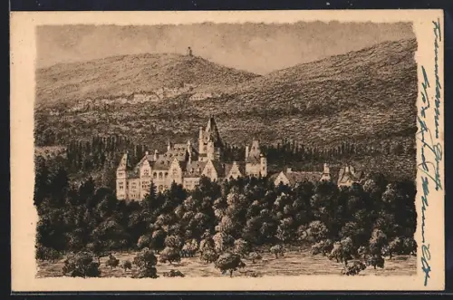 AK Cronberg i. Taunus, Schloss Friedrichshof