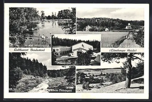 AK Bendestorf, Am Mühlenteich, Filmatelier, Klein-Thüringen