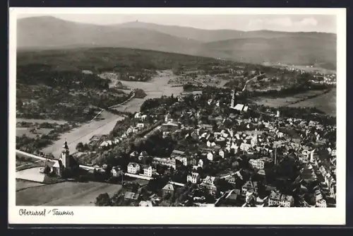 AK Oberursel /Taunus, Panoramaansicht der Stadt und Umgebung