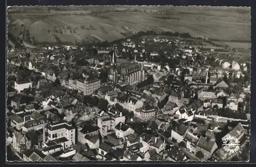 AK Friedberg in Hessen, Stadtansicht, Kirche, Schloss