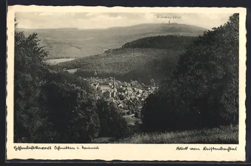 AK Schmitten i. Taunus, Blick vom Leistenbachtal