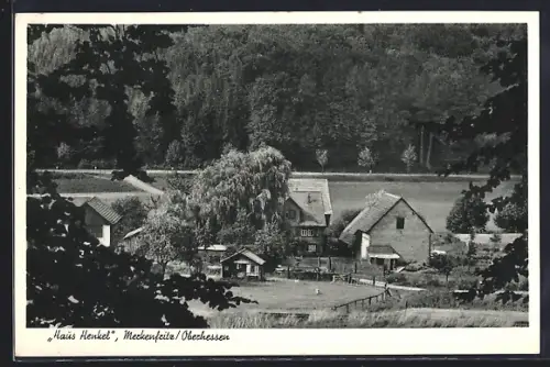 AK Merkenfritz /Oberhessen, Haus Henkel
