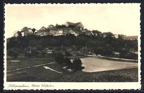AK Hohensolms /Wetzlar, Blick auf den Ort