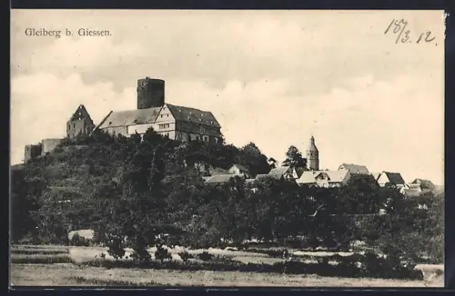 AK Gleiberg b. Giessen, Burg Gleiberg