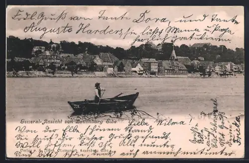 AK Lauenburg /Elbe, General-Ansicht