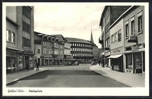 AK Giessen /Lahn, Kreuzplatz