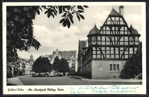 AK Giessen /Lahn, Am Landgraf-Philipp-Platz