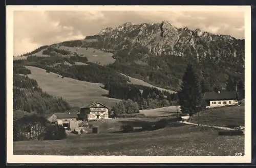 AK Wertach i. Allgäu, Gasthaus Pension Pfeiffermühle, Inh. Hans Uhlemaier