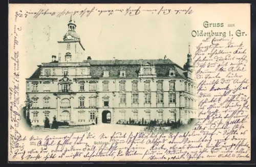 AK Oldenburg i. Gr., Schlossansicht