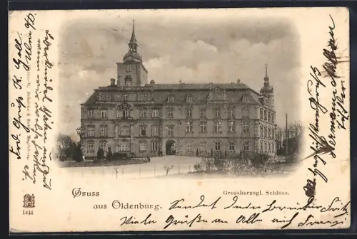 AK Oldenburg / O., Grossherzogliches Schloss
