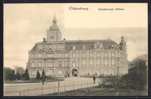 AK Oldenburg / O., Grossherzogl. Schloss