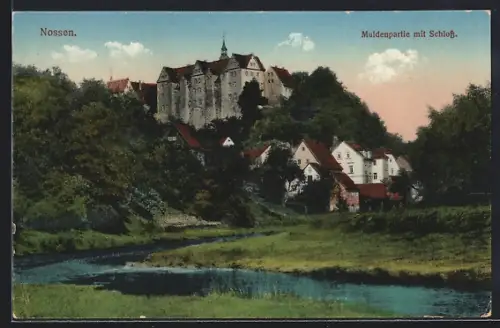 AK Nossen, Muldepartie mit Schloss