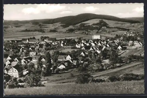 AK Altmorschen /Kassel, Gesamtansicht aus der Vogelschau