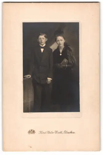 Fotografie Kunst-Atelier Warth, Glauchau, Leipziger Str. 75, Portrait eines Jungen und eines Mädchens