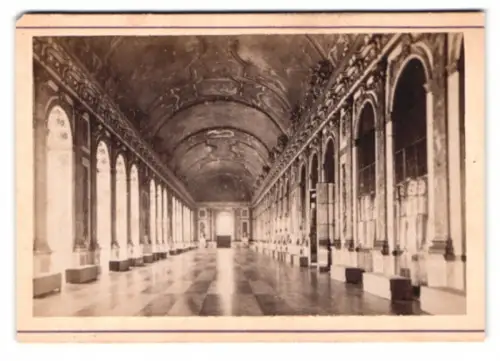 Fotografie unbekannter Fotograf, Ansicht Versailles, La Galerie des Glaces, Chateau Versailles