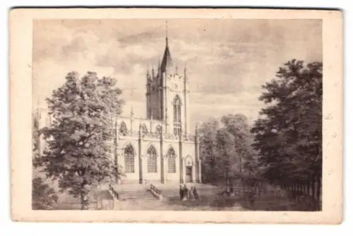Fotografie unbekannter Fotograf, Ansicht Zeist, Hervormde Kerk
