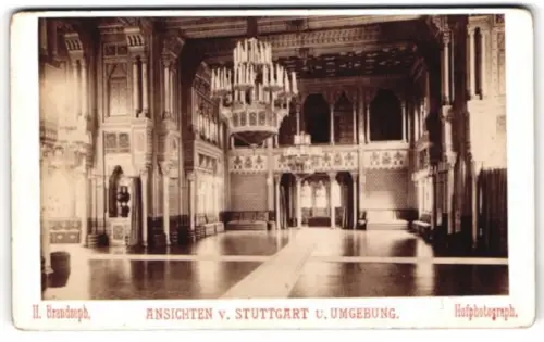Fotografie H. Brandseph, Stuttgart, Ansicht Stuttgart, der Festsaal im Wilhelma
