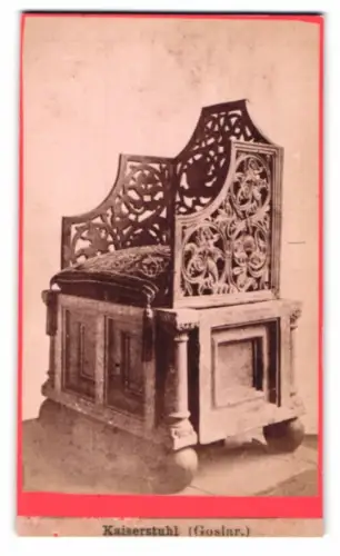 Fotografie unbekannter Fotograf, Ansicht Goslar, der Kaiserstuhl