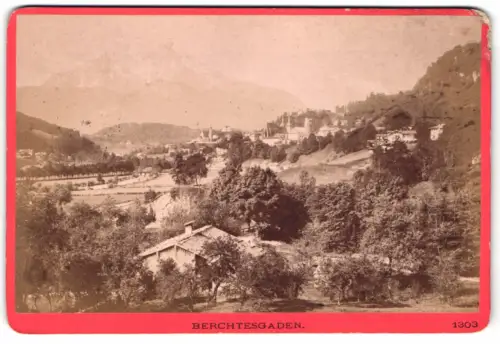 Fotografie Würthle & Spinnhirn, Salzburg, Ansicht Berchtesgaden, Teilansicht des Ortes