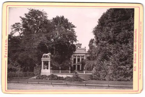 Fotografie Römmler & Jonas, Dresden, Ansicht Potsdam, Schloss Klein-Glienicke