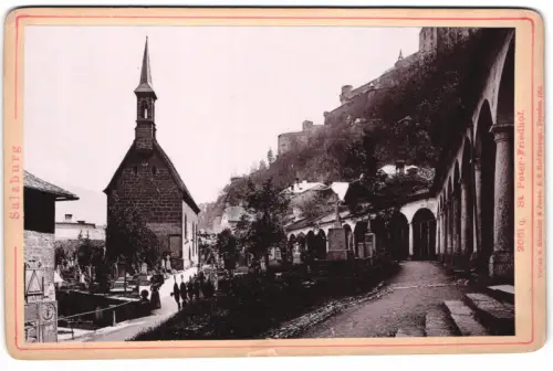 Fotografie Römmler & Jonas, Dresden, Ansicht Salzburg, auf dem St. Peter Friedhof