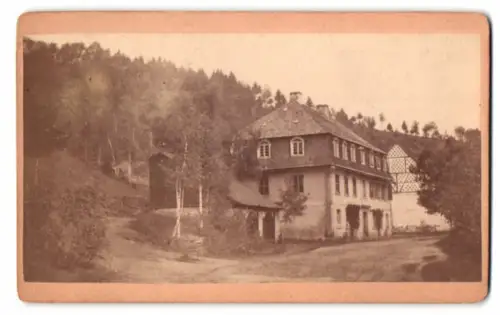 Fotografie unbekannter Fotograf, Ansicht Wirsberg, Blick nach dem Herrenhaus