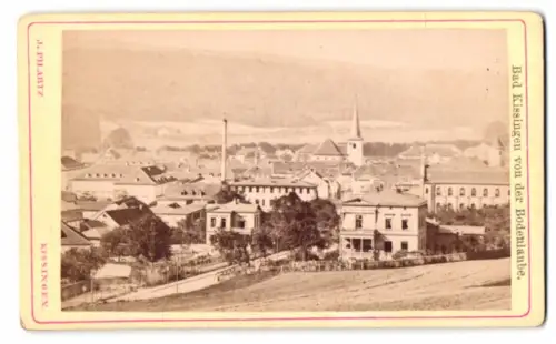 Fotografie Jacques Pilartz, Bad Kissingen, Ansicht Bad Kissingen, Blick auf den Ort von der Bodenlaube aus